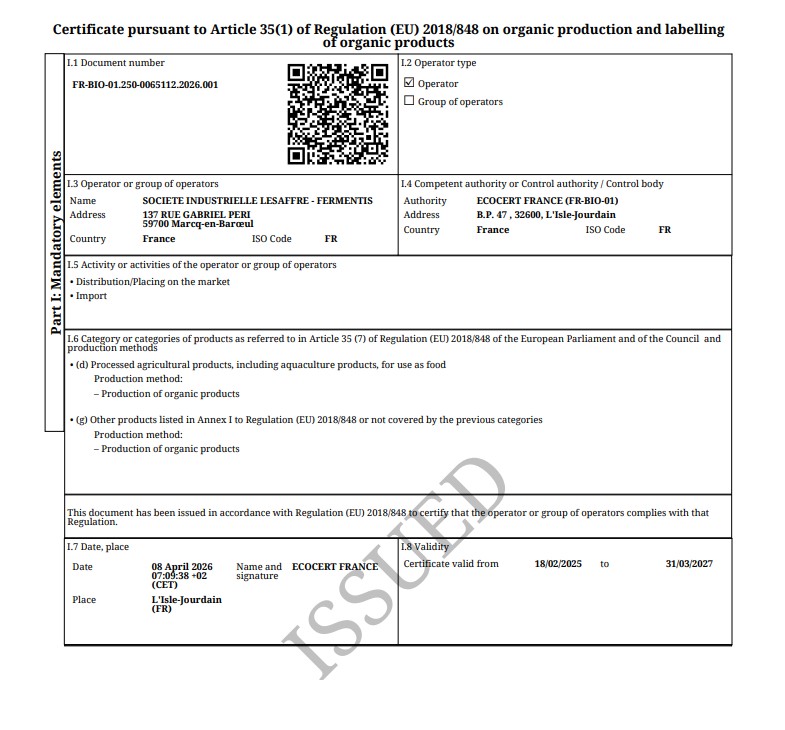 Fermentis_Certificate_ECOCERT_Bio_production_et_produits_2025-2027.jpg