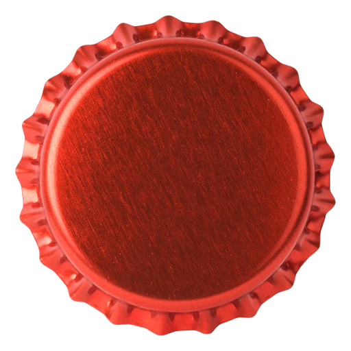 Crown Caps 26mm TFS-PVC Free, Red Neu col. 2151 (10000/box)